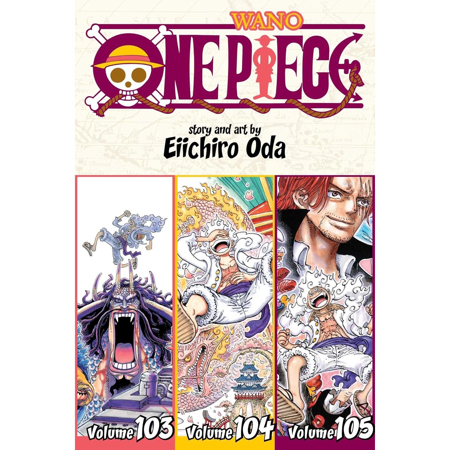 One Piece Wano: Volume 103/104/105 Manga Viz Media