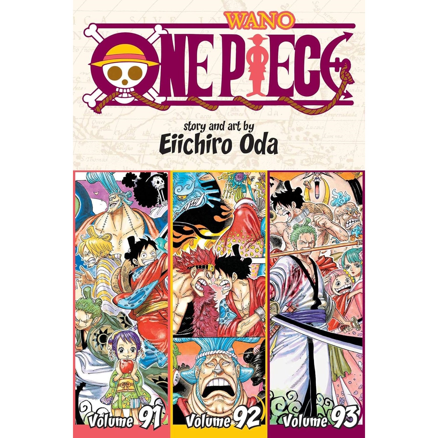 One Piece Wano: Volume 91/92/93 Manga Viz Media