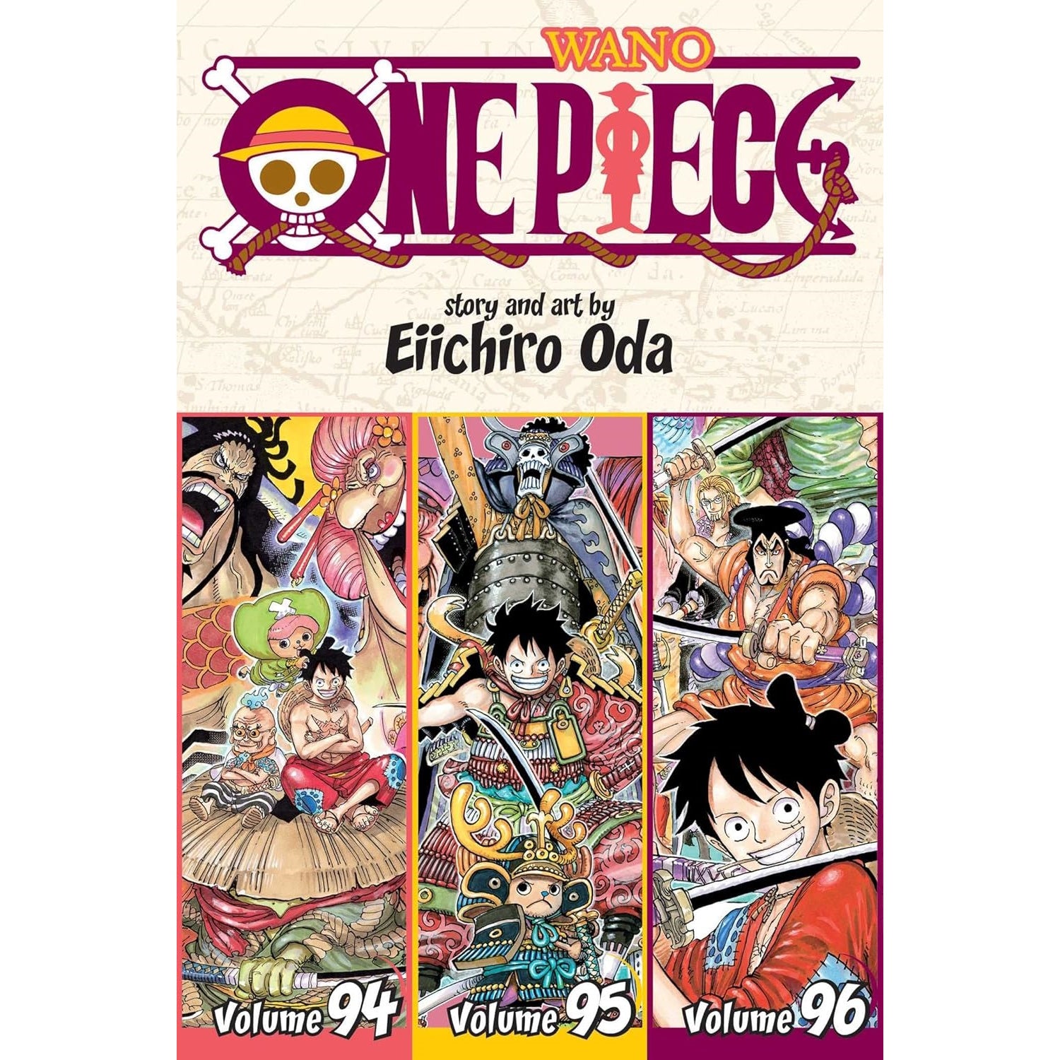 One Piece Wano: Volume 94/95/96 Manga Viz Media