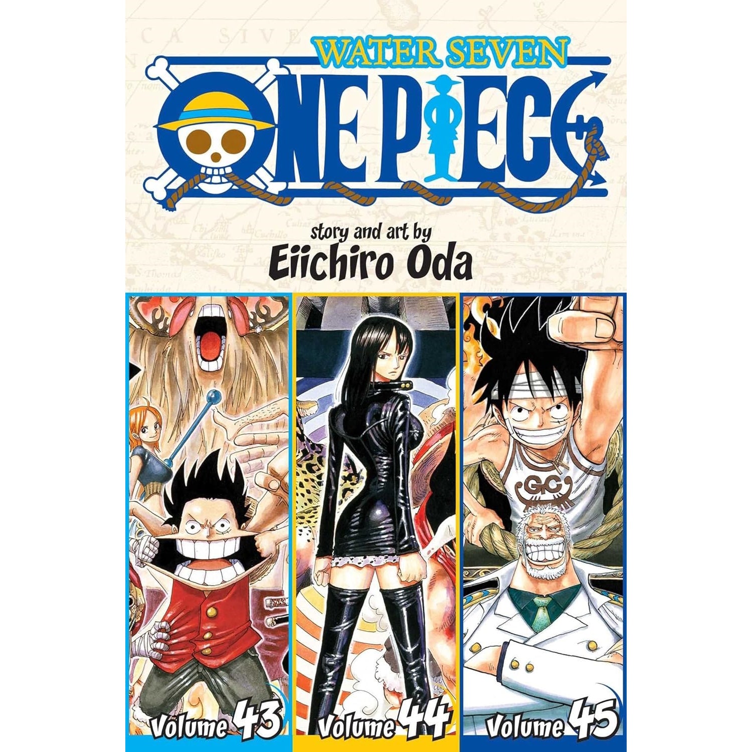 One Piece Water Seven: Volume 43/44/45 Manga Viz Media