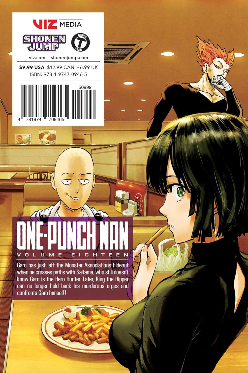 One-Punch Man: Volume 18 Manga Viz Media