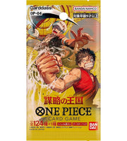 One Piece TCG: Kingdoms of Intrigue [OP-04] Booster Pack - 1 Pack Card Game Bandai Namco
