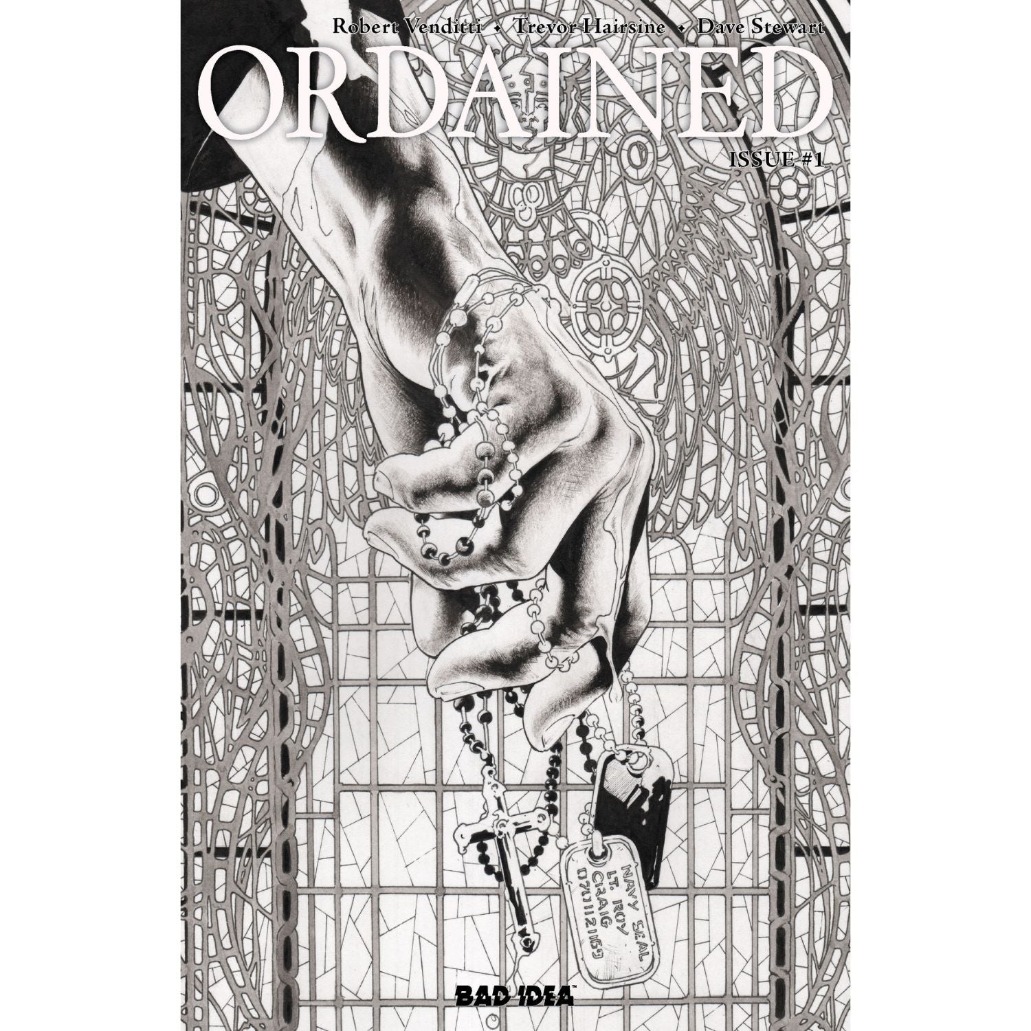 Ordained: #1 [Arturo Lozzi Third Printing CVR B - 1:20] 2025 Comics Bad Idea