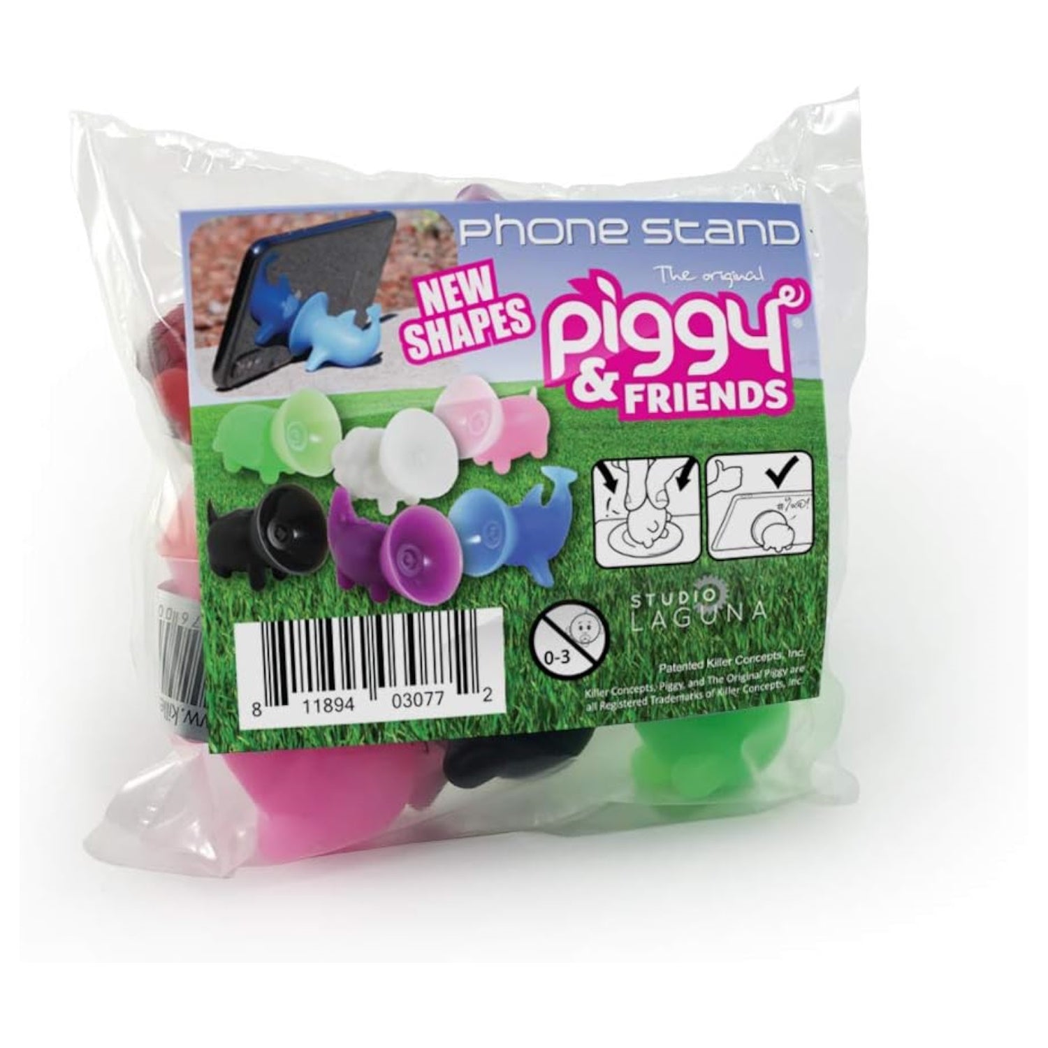 Original Piggy Phone Stand - Friends - 6 Pack Electronics Killer Concepts   