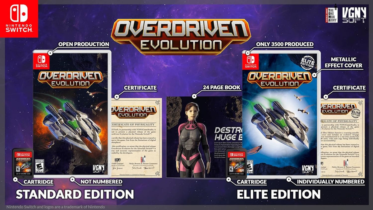 Overdriven Evolution - Elite Edition [Nintendo Switch] Nintendo Switch Video Game VGNY SOFT
