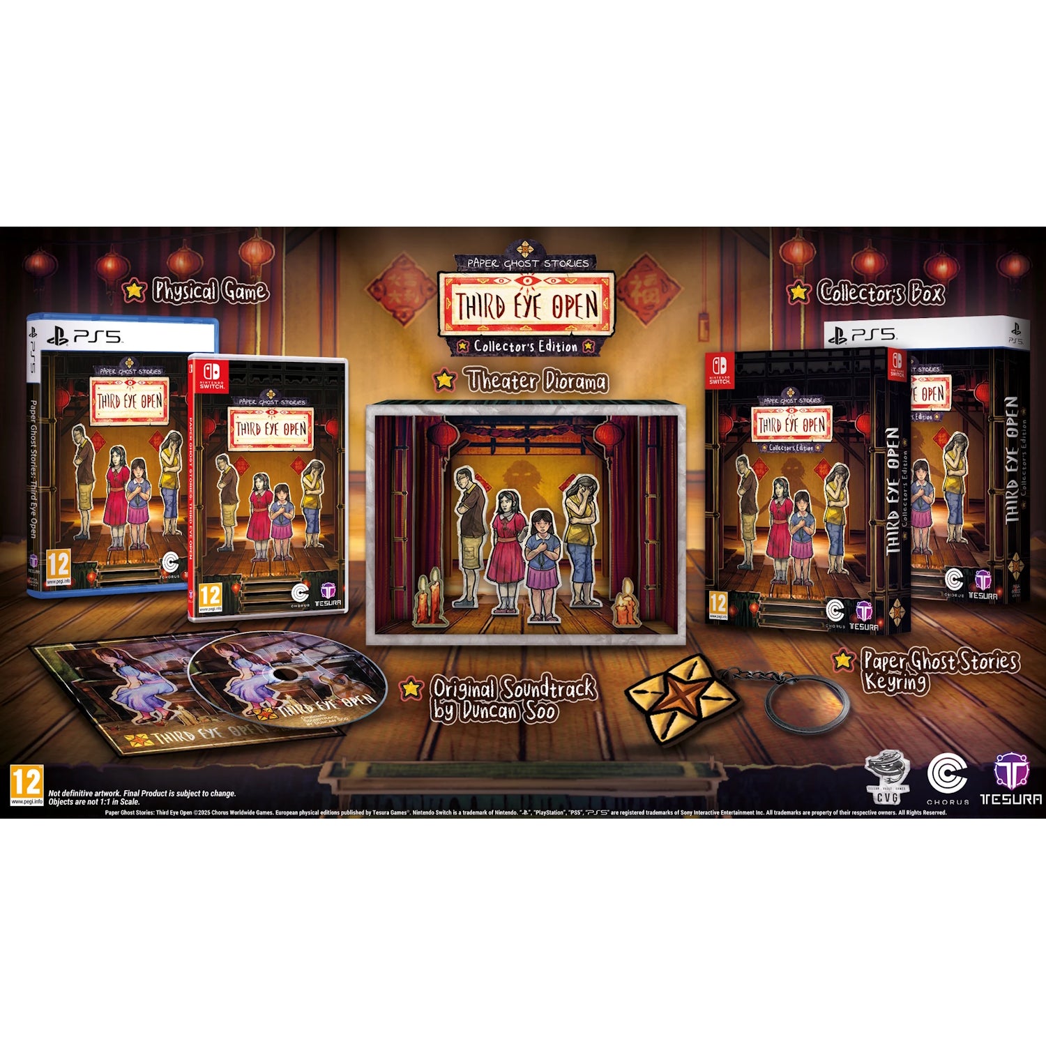 Paper Ghost Stories: Third Eye Open Collector's Edition [PlayStation 5] PlayStation 5 Video Game Tesura Games