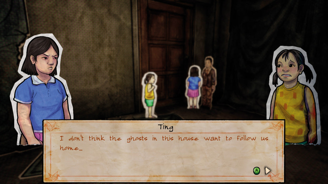 Paper Ghost Stories: Third Eye Open [Nintendo Switch] Nintendo Switch Video Game Tesura Games