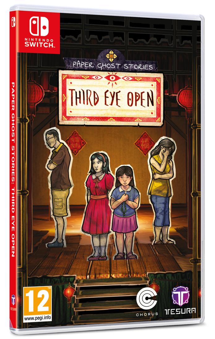 Paper Ghost Stories: Third Eye Open [Nintendo Switch] Nintendo Switch Video Game Tesura Games