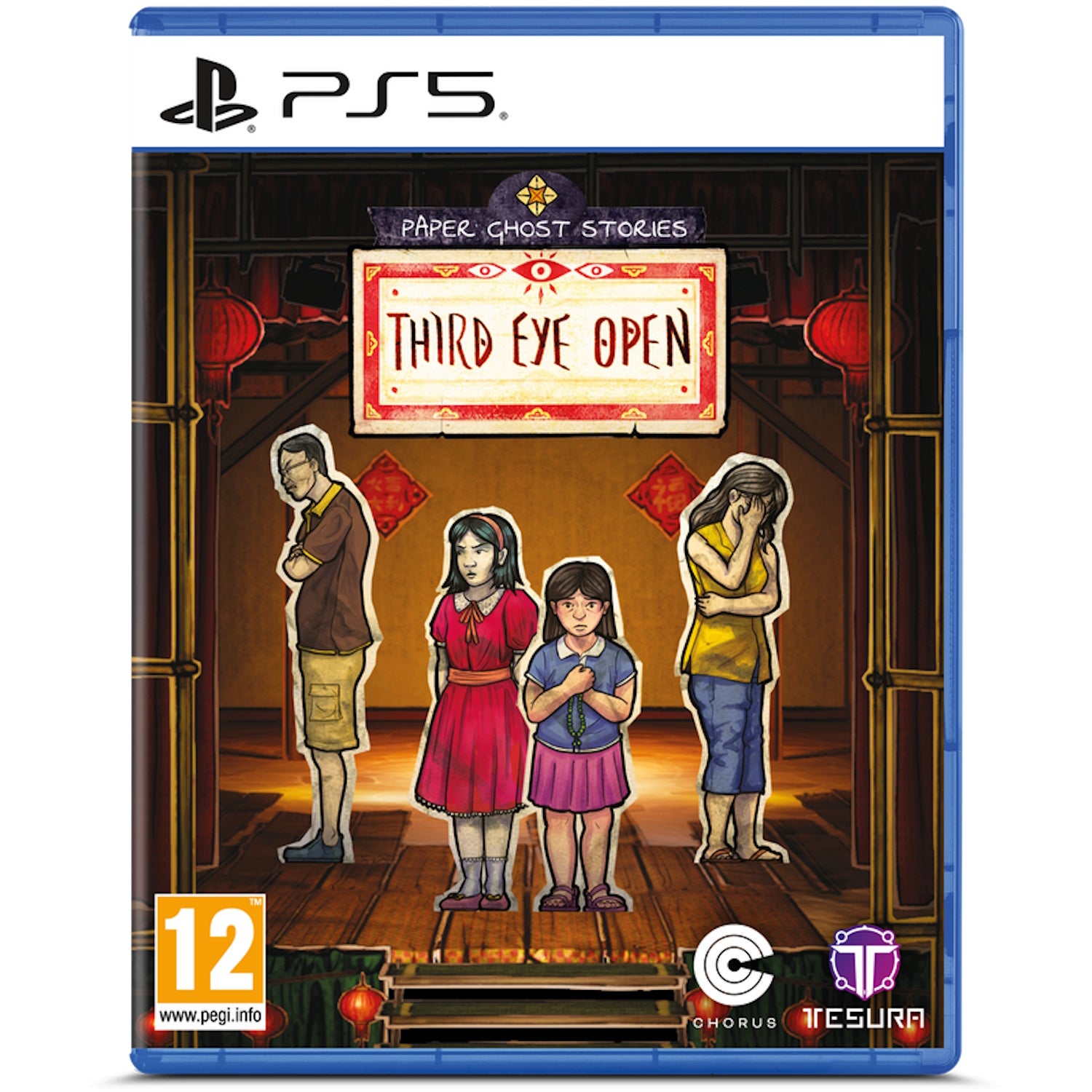 Paper Ghost Stories: Third Eye Open [PlayStation 5] PlayStation 5 Video Game Tesura Games
