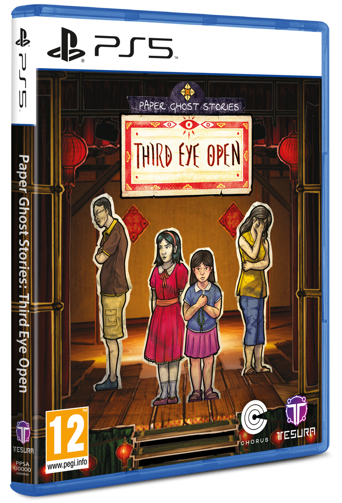 Paper Ghost Stories: Third Eye Open [PlayStation 5] PlayStation 5 Video Game Tesura Games