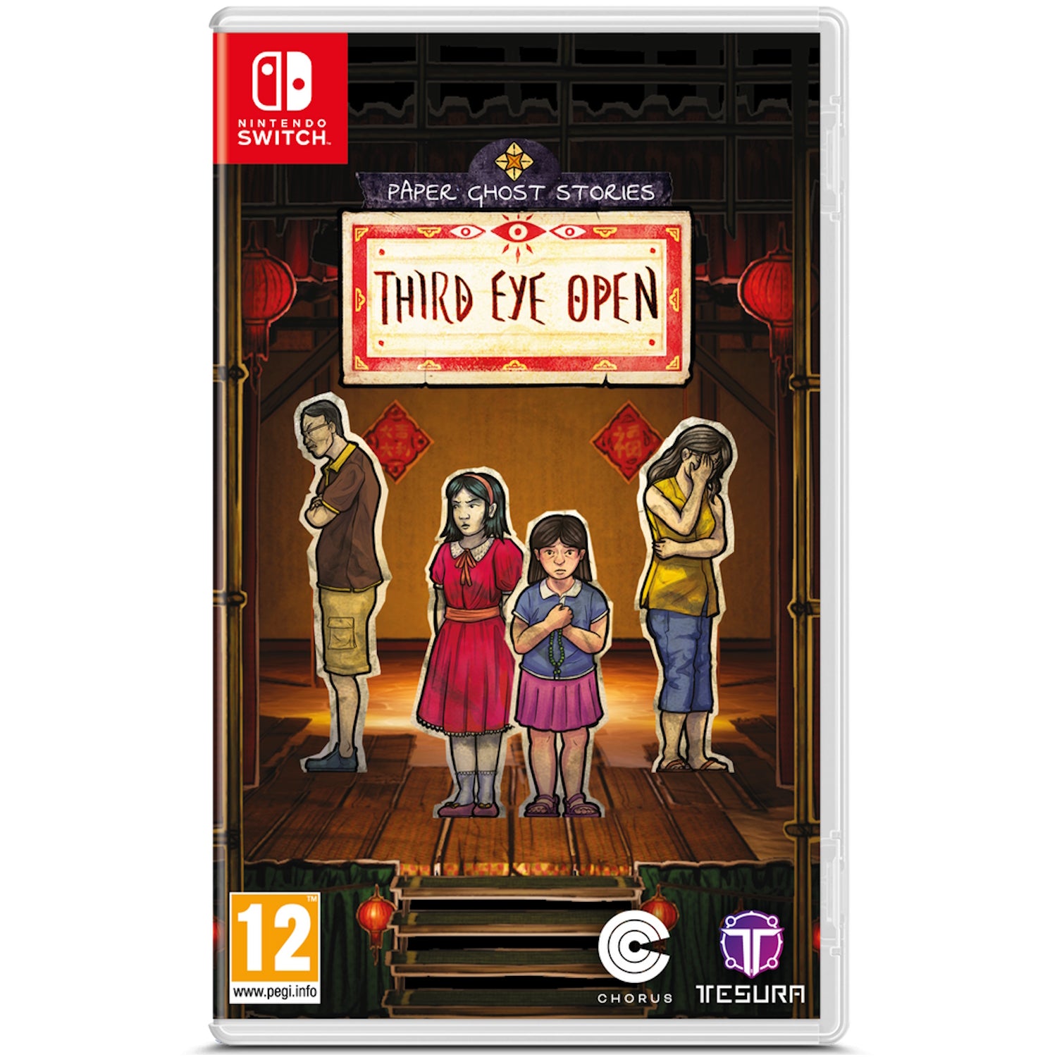 Paper Ghost Stories: Third Eye Open [Nintendo Switch] Nintendo Switch Video Game Tesura Games