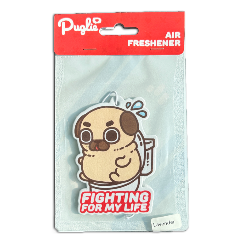 Puglie: Fighting For My Life Puglie Air Freshener Home Office Puglie