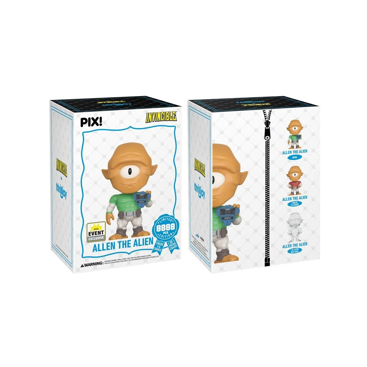 PIX! Allen the Alien: 2026 Summer Event Vinyl Figure Toys & Games Thrilljoy