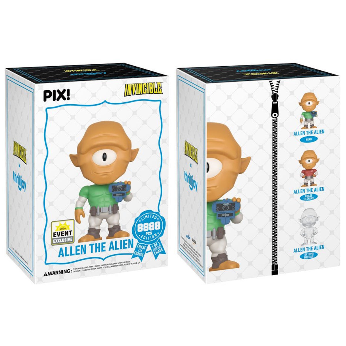 PIX! Allen the Alien: 2026 Summer Event Vinyl Figure Toys & Games Thrilljoy
