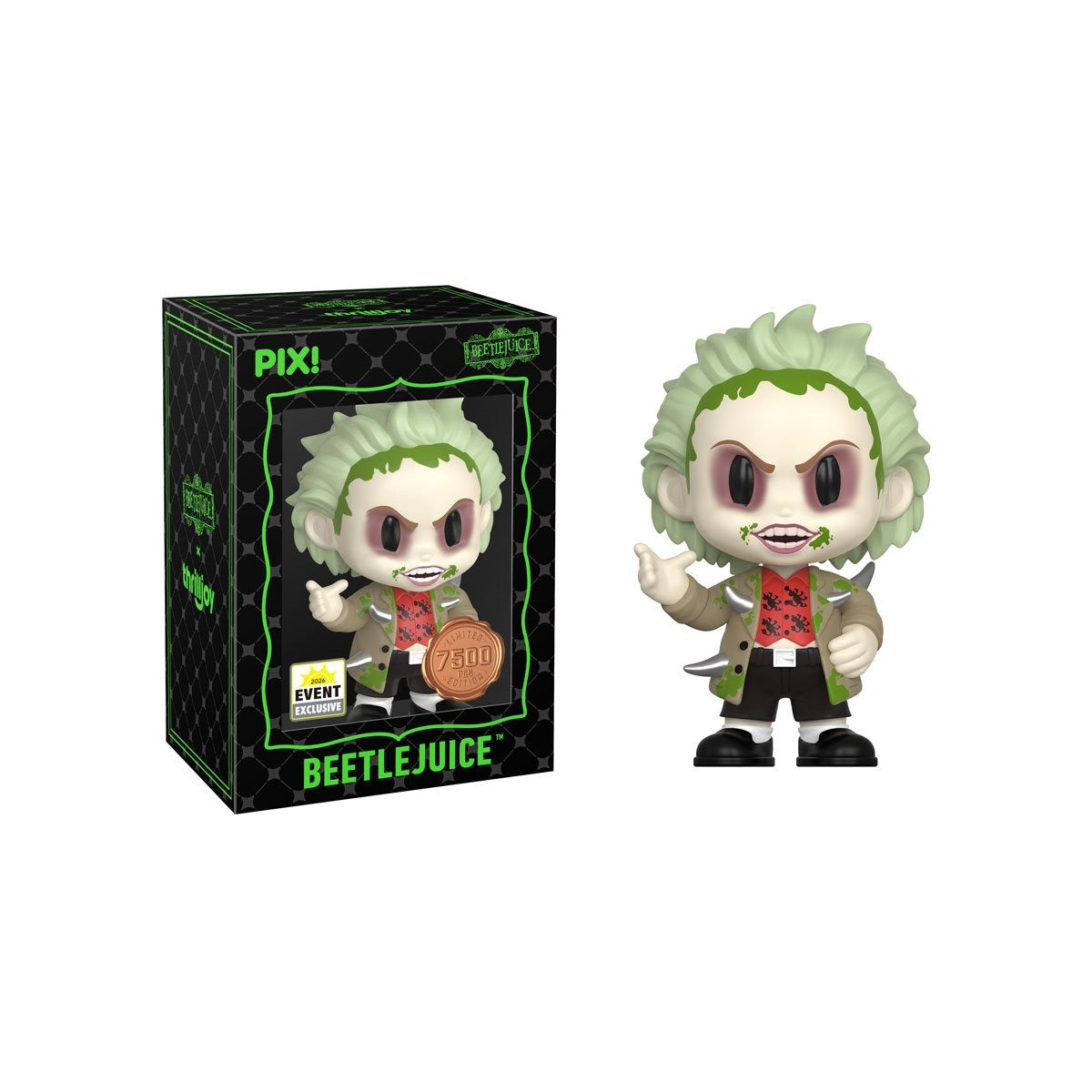 PIX! Beetlejuice: 2026 Summer Event Vinyl Figure Toys & Games Thrilljoy