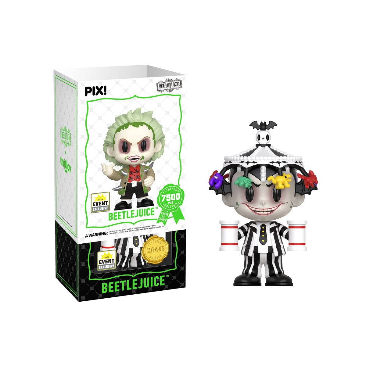 PIX! Beetlejuice: 2026 Summer Event Vinyl Figure Toys & Games Thrilljoy