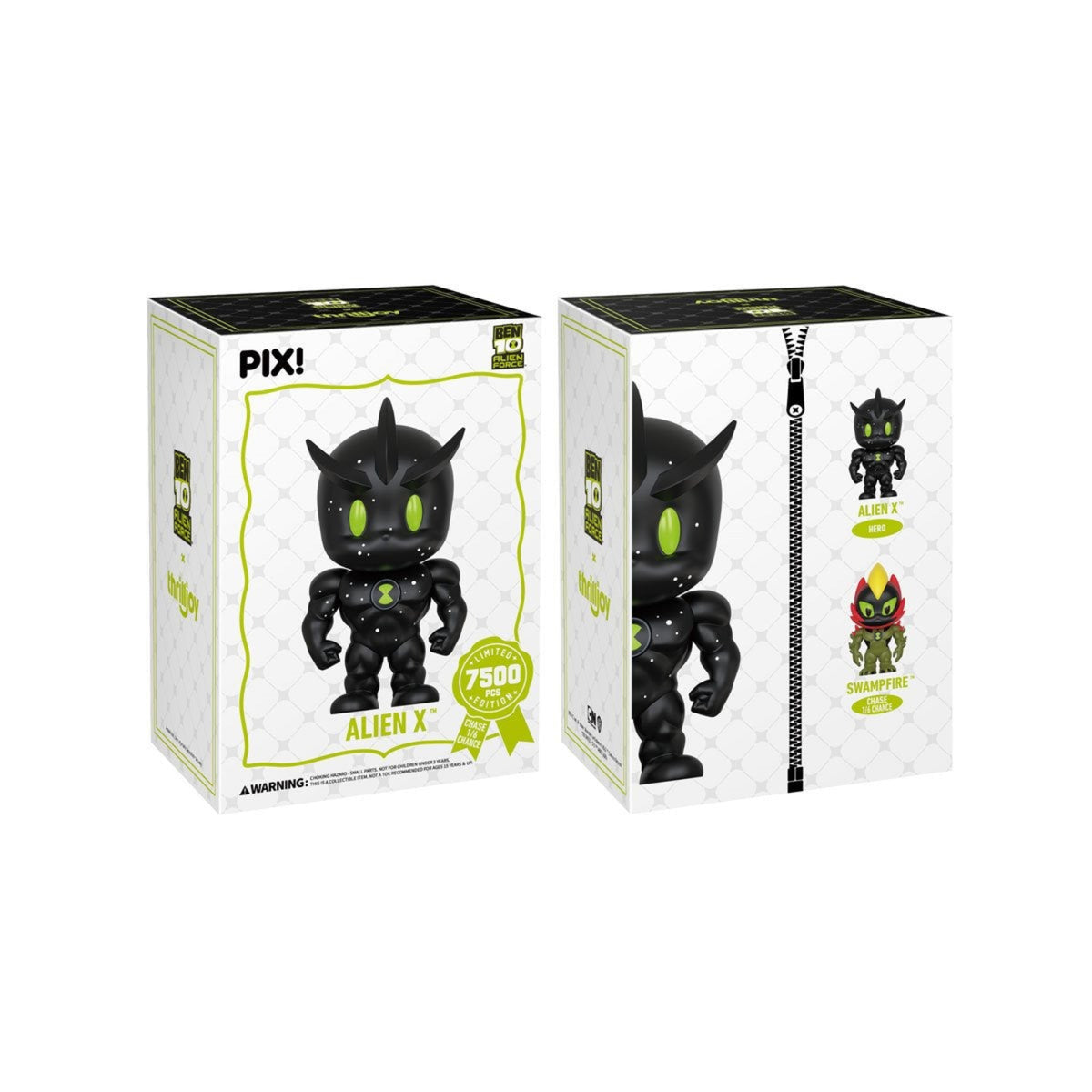 PIX! Ben10: Alien X Vinyl Figure Toys & Games Thrilljoy