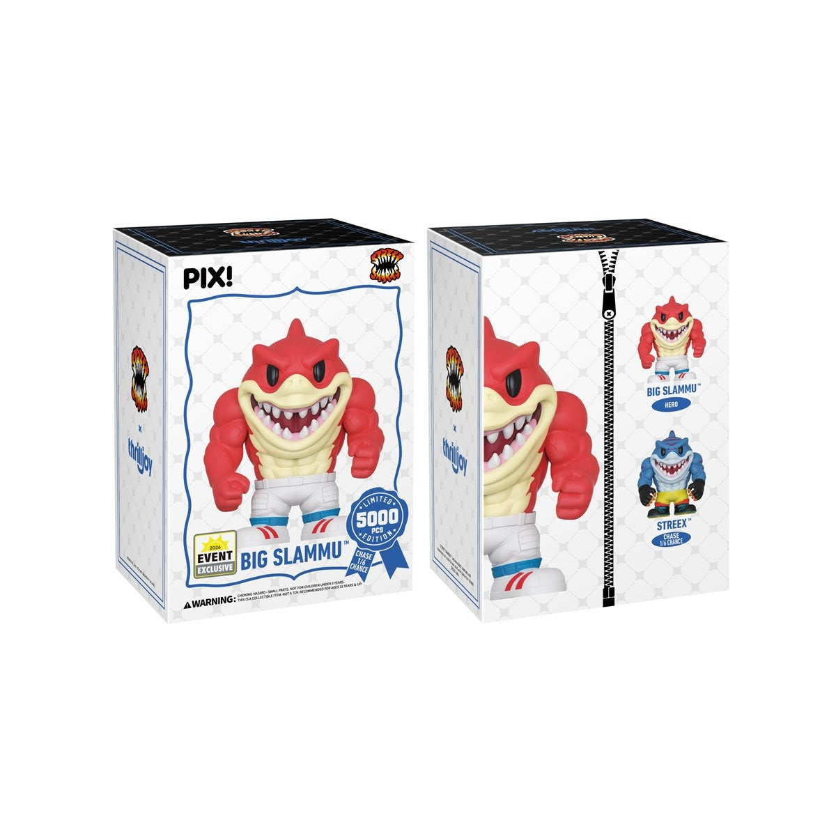 PIX! Big Slammu: 2026 Summer Event Vinyl Figure Toys & Games Thrilljoy