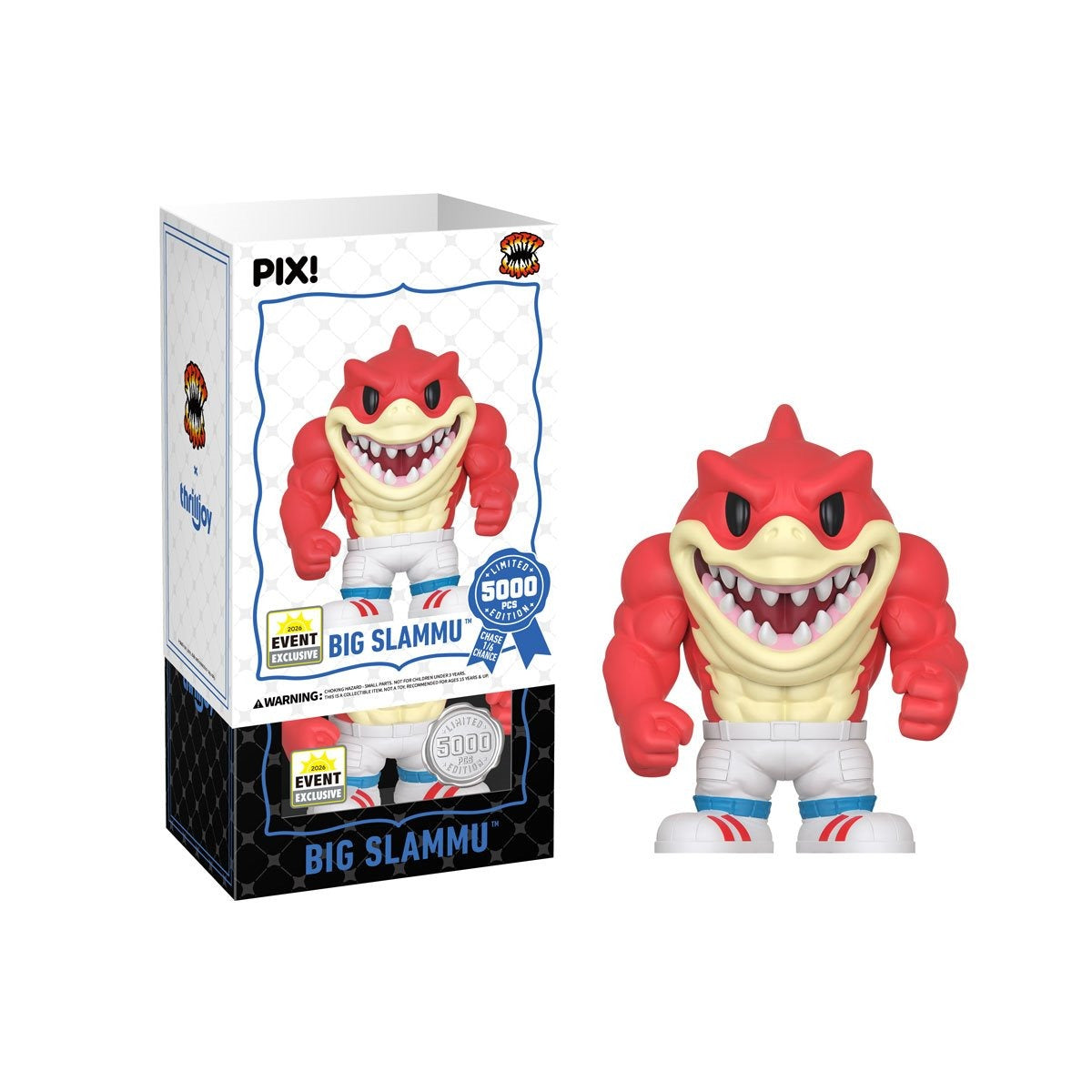 PIX! Big Slammu: 2026 Summer Event Vinyl Figure Toys & Games Thrilljoy