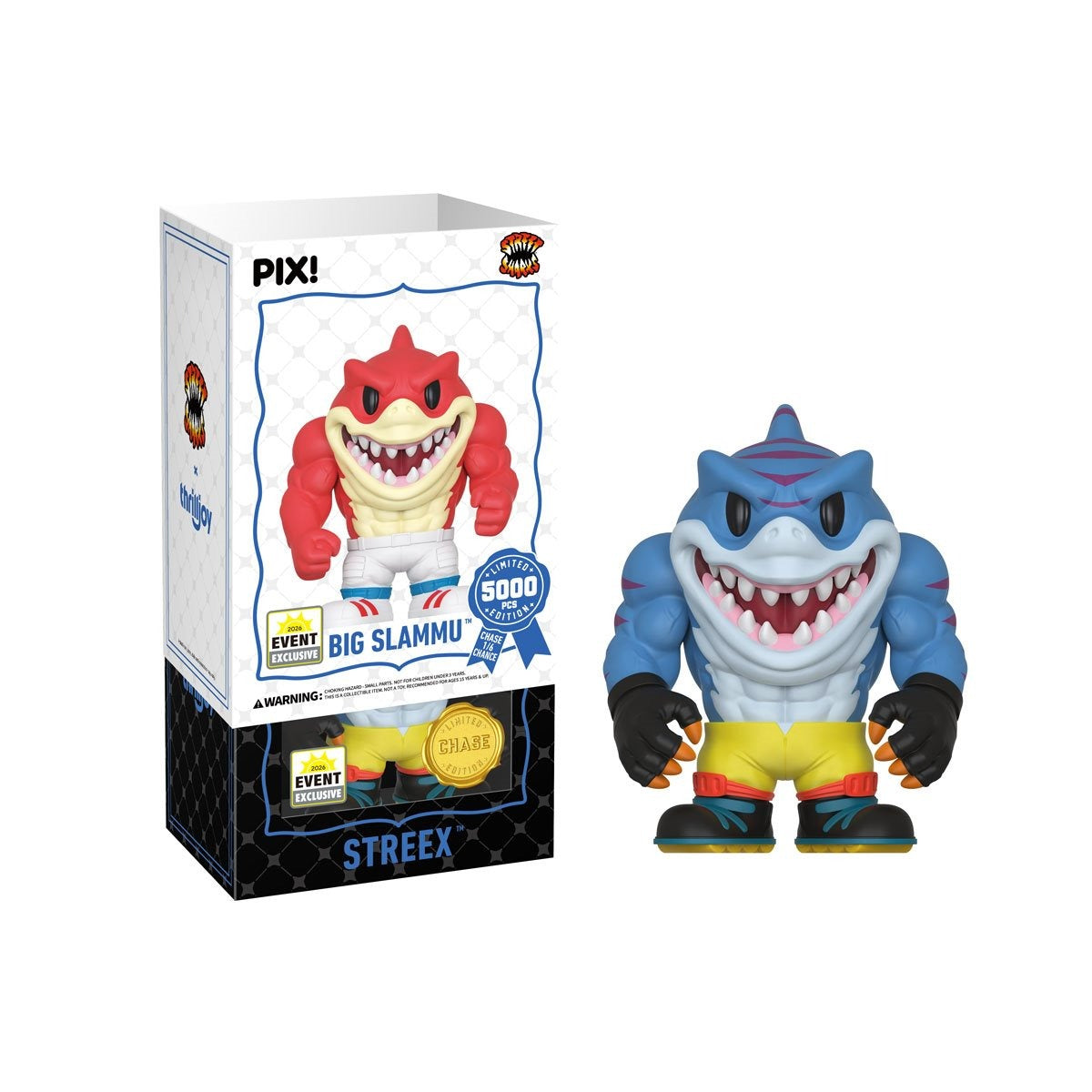 PIX! Big Slammu: 2026 Summer Event Vinyl Figure Toys & Games Thrilljoy