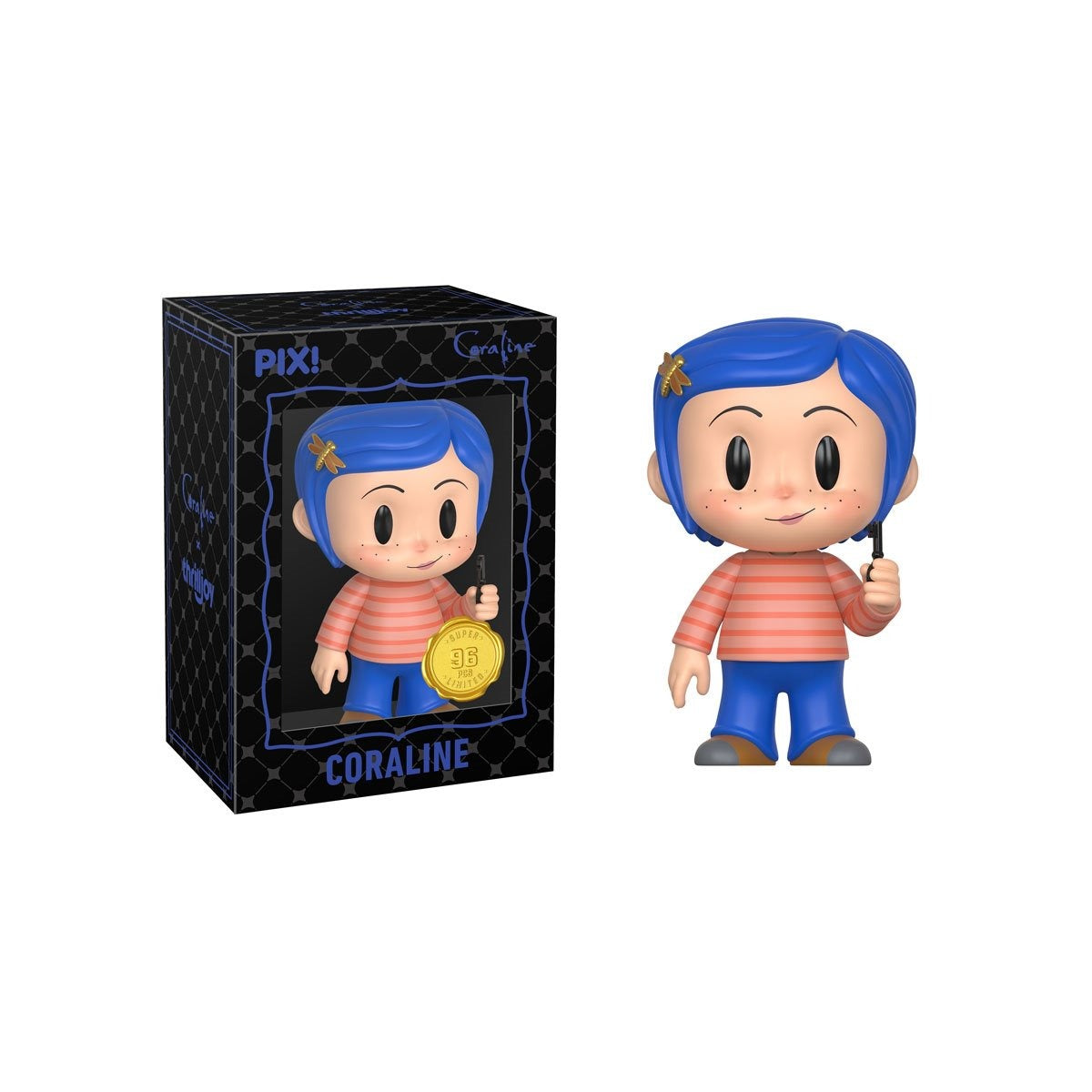 PIX!: Coraline: Coraline Vinyl Figure Toys & Games Thrilljoy
