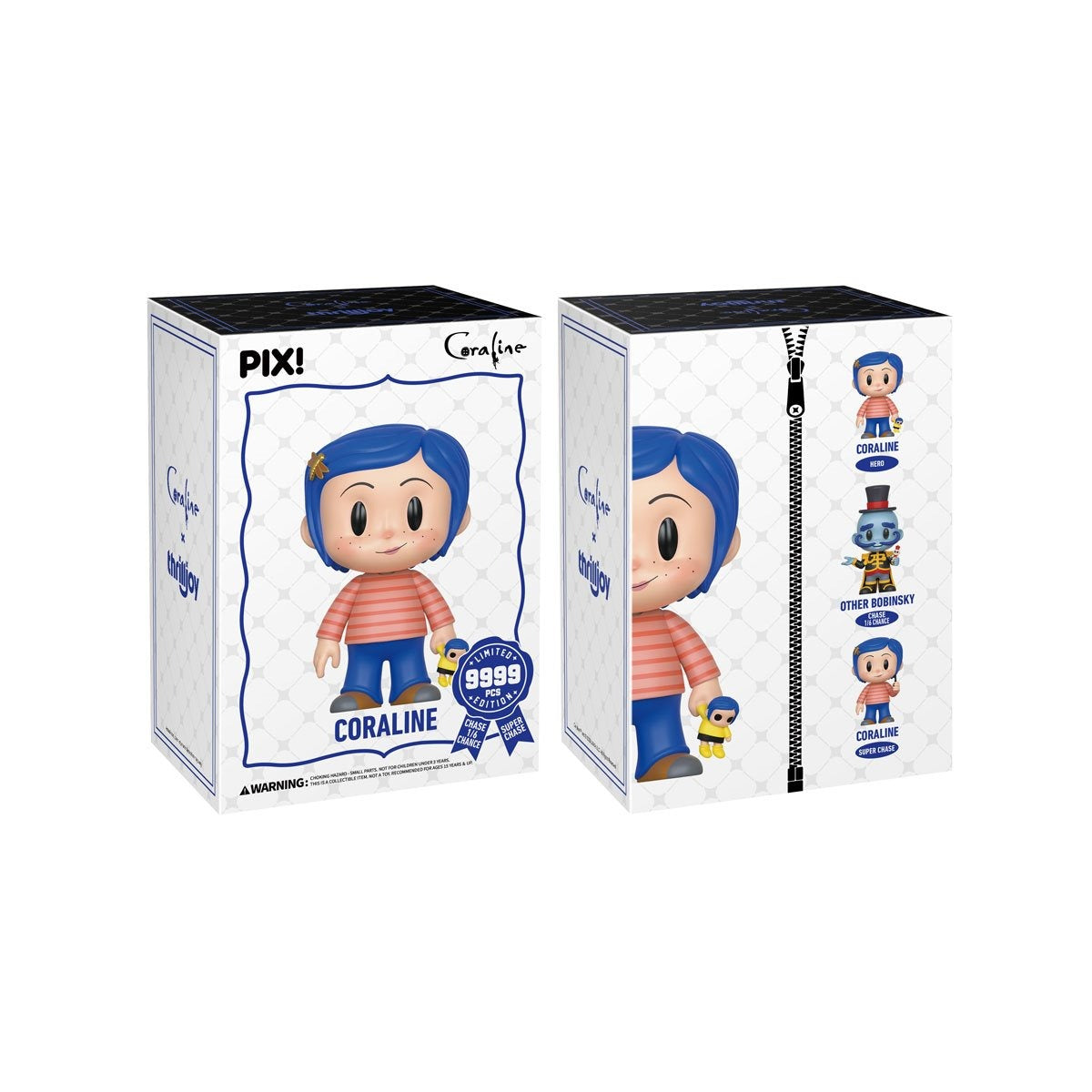 PIX!: Coraline: Coraline Vinyl Figure Toys & Games Thrilljoy