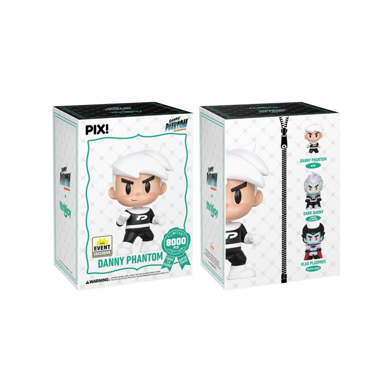 PIX! Danny Phantom: 2026 Summer Event Vinyl Figure Toys & Games Thrilljoy
