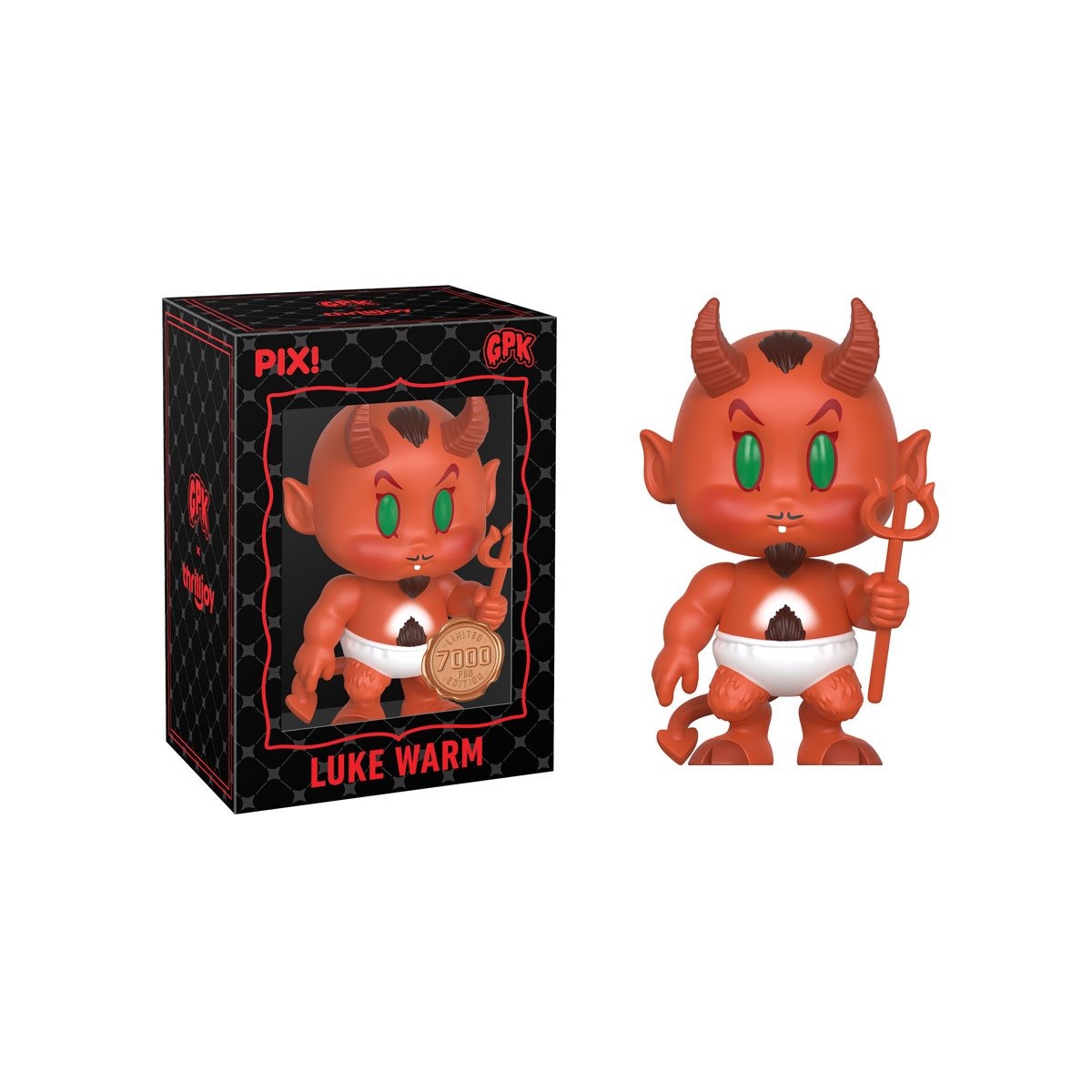 PIX!: Garbage Pail Kids: Luke Warm Vinyl Figure Toys & Games Thrilljoy