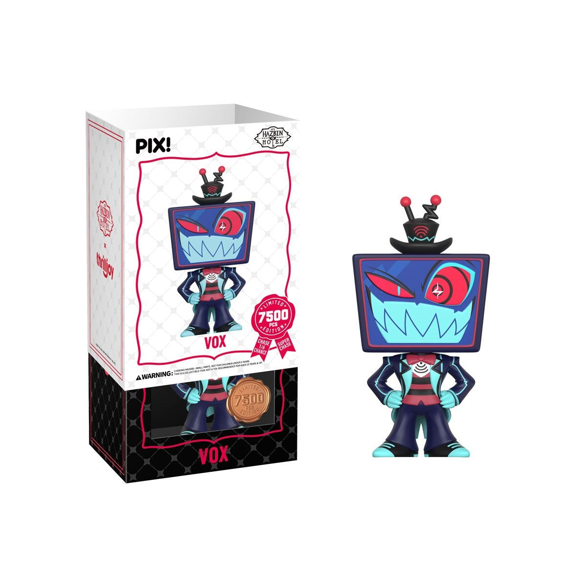 PIX!: Hazbin Hotel: Vox Vinyl Figure Toys & Games Thrilljoy