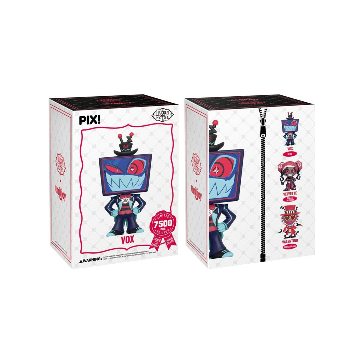 PIX!: Hazbin Hotel: Vox Vinyl Figure Toys & Games Thrilljoy