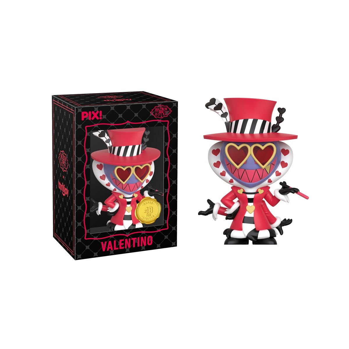 PIX!: Hazbin Hotel: Vox Vinyl Figure Toys & Games Thrilljoy