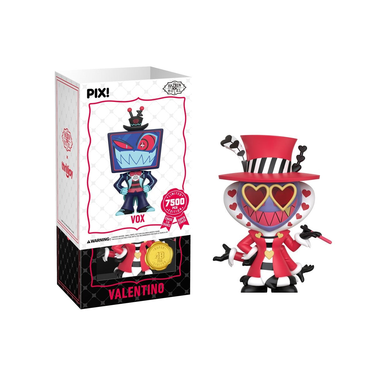 PIX!: Hazbin Hotel: Vox Vinyl Figure Toys & Games Thrilljoy