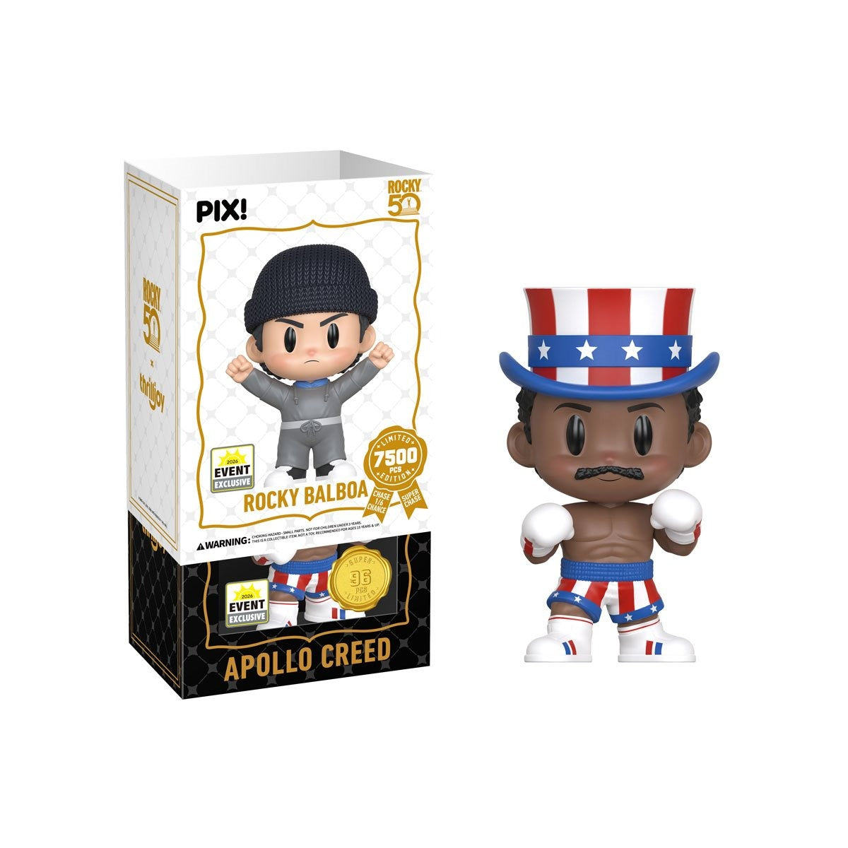 PIX! Rocky Balboa: 2026 Summer Event Vinyl Figure Toys & Games Thrilljoy