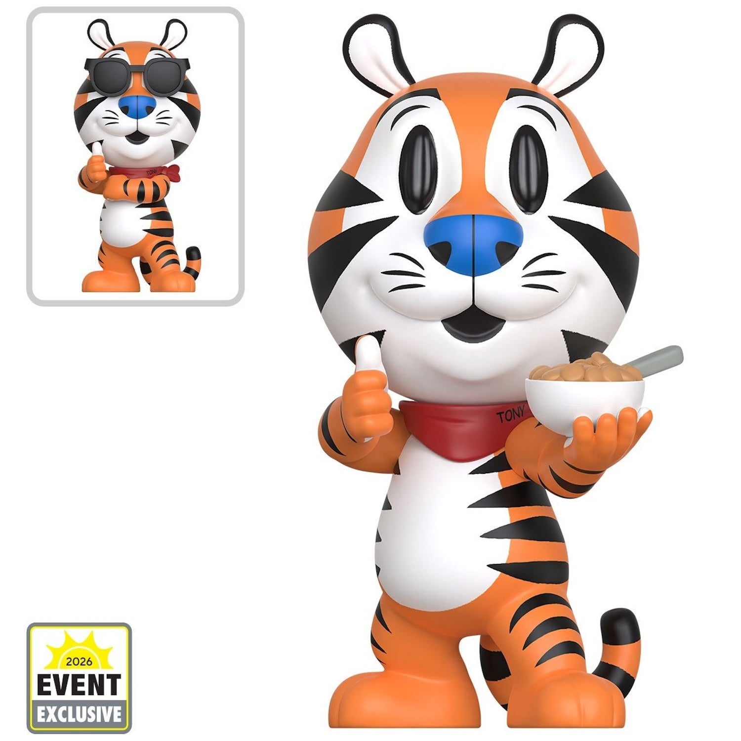 PIX! Tony the Tiger: 2026 Summer Event Vinyl Figure Toys & Games Thrilljoy