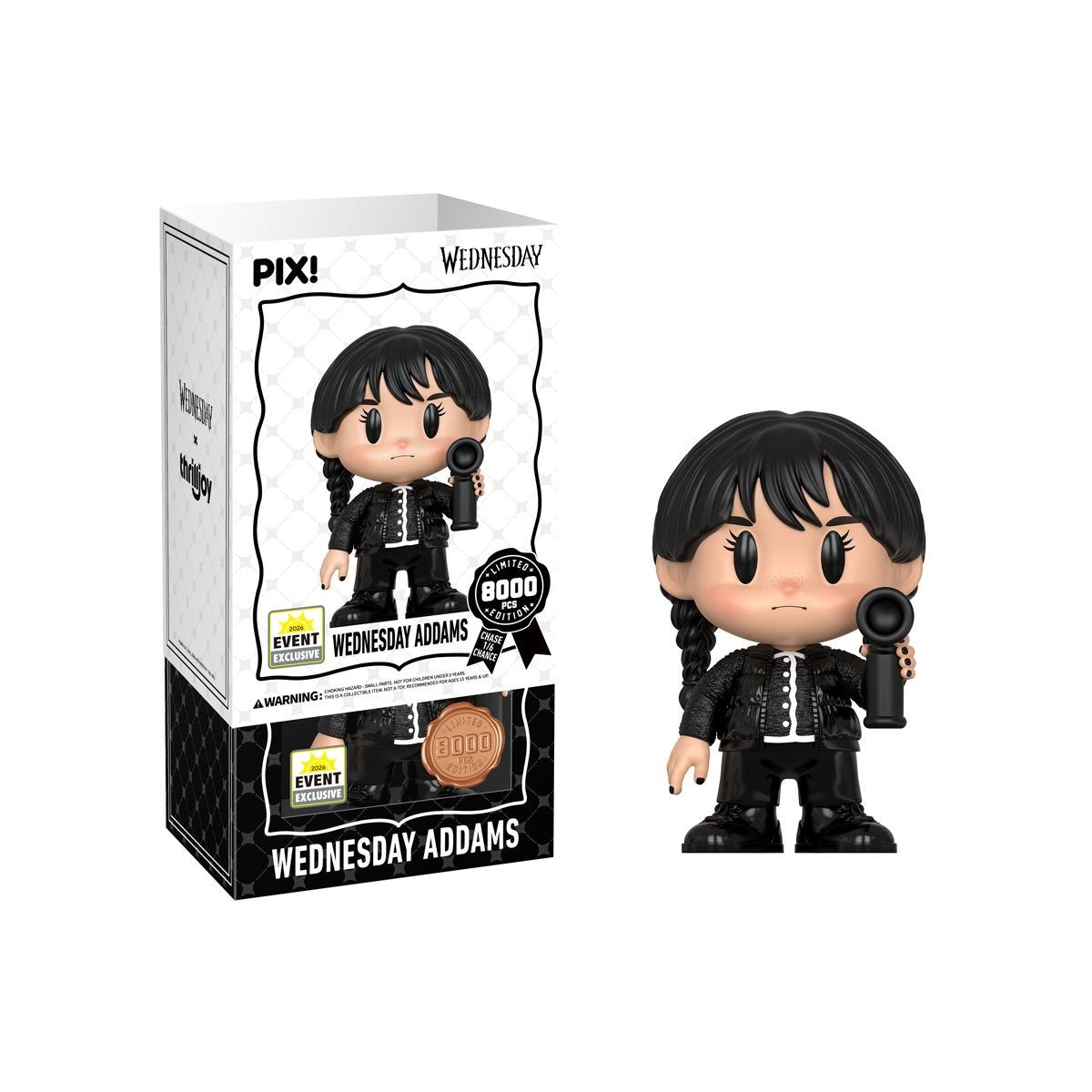 PIX! Wednesday Addams: 2026 Summer Event Vinyl Figure Toys & Games Thrilljoy