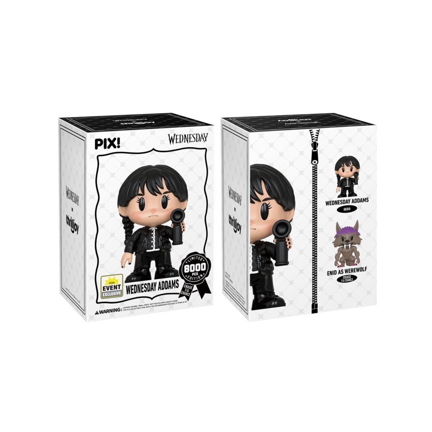 PIX! Wednesday Addams: 2026 Summer Event Vinyl Figure Toys & Games Thrilljoy
