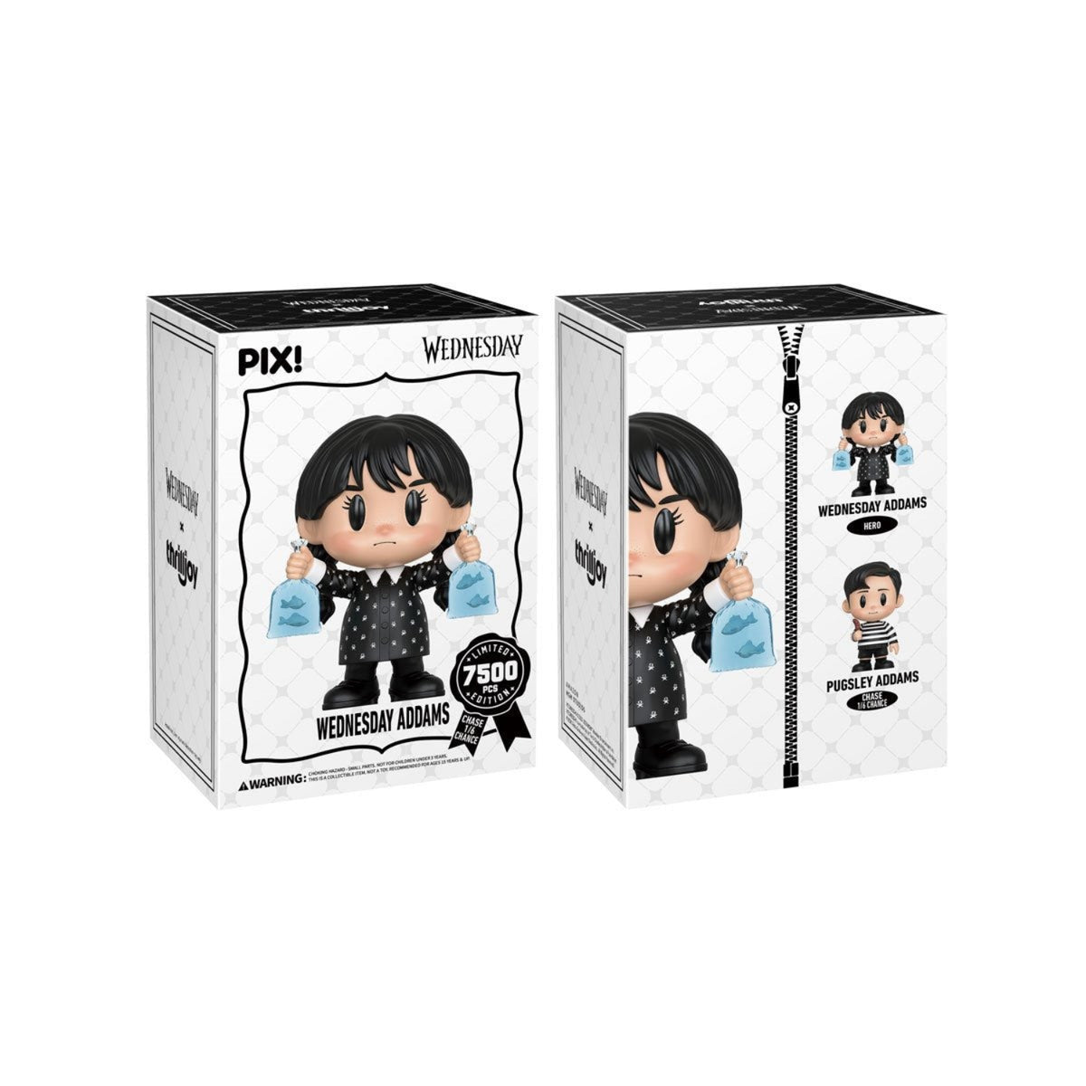 PIX!: Wednesday - Wednesday with Piranhas Vinyl Figure Toys & Games Thrilljoy