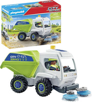 Playmobil City Action Sweeper - 30 Piece Playset [#71432, Ages 4-10] Toys & Games Playmobil