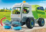 Playmobil City Action Sweeper - 30 Piece Playset [#71432, Ages 4-10] Toys & Games Playmobil