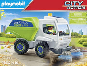 Playmobil City Action Sweeper - 30 Piece Playset [#71432, Ages 4-10] Toys & Games Playmobil