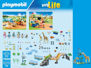 Playmobil MyLife Big Zoo - 215 Piece Playset [#71600, Ages 4-10] Toys & Games Playmobil