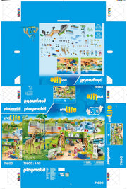 Playmobil MyLife Big Zoo - 215 Piece Playset [#71600, Ages 4-10] Toys & Games Playmobil