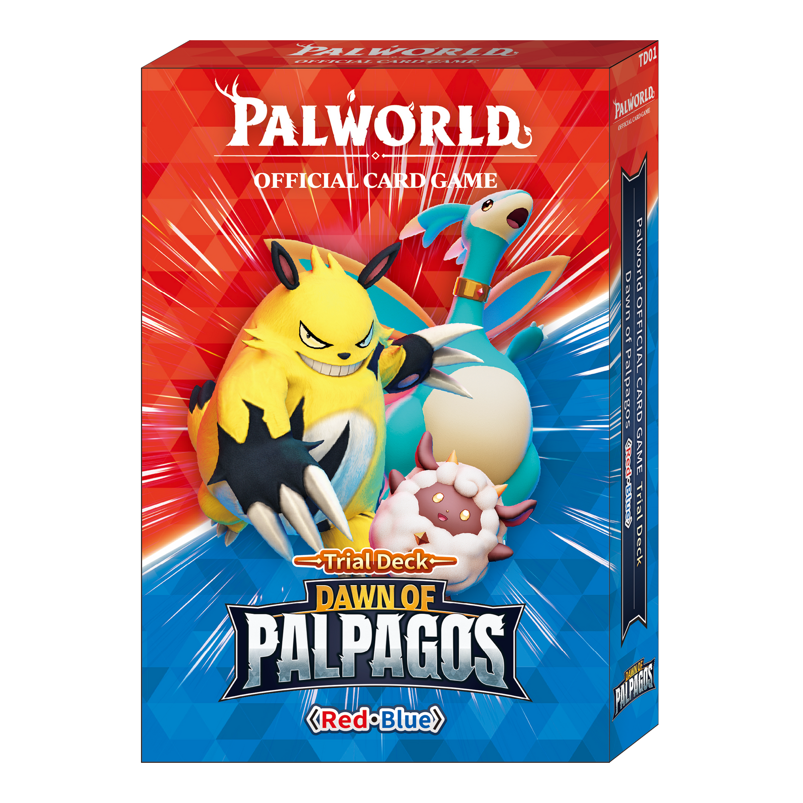 Palworld TCG: Dawn of Palpagos Red and Blue Trial Deck ETD01 Card Game Card Game Bushiroad