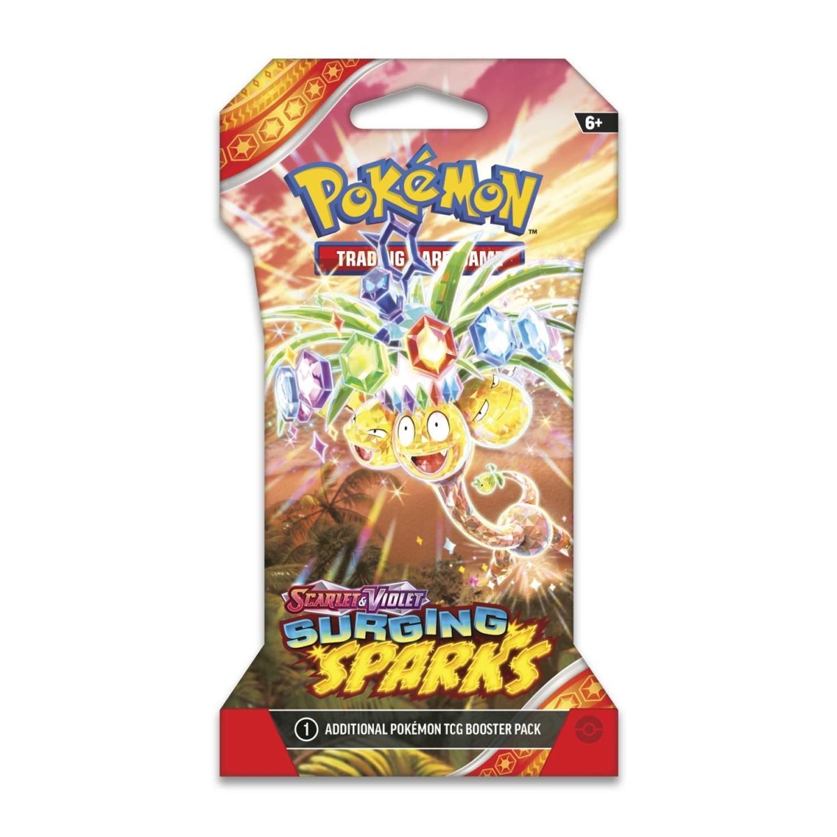 Pokemon TCG: Scarlet & Violet - Surging Sparks Sleeved Booster Pack Card Game Pokemon