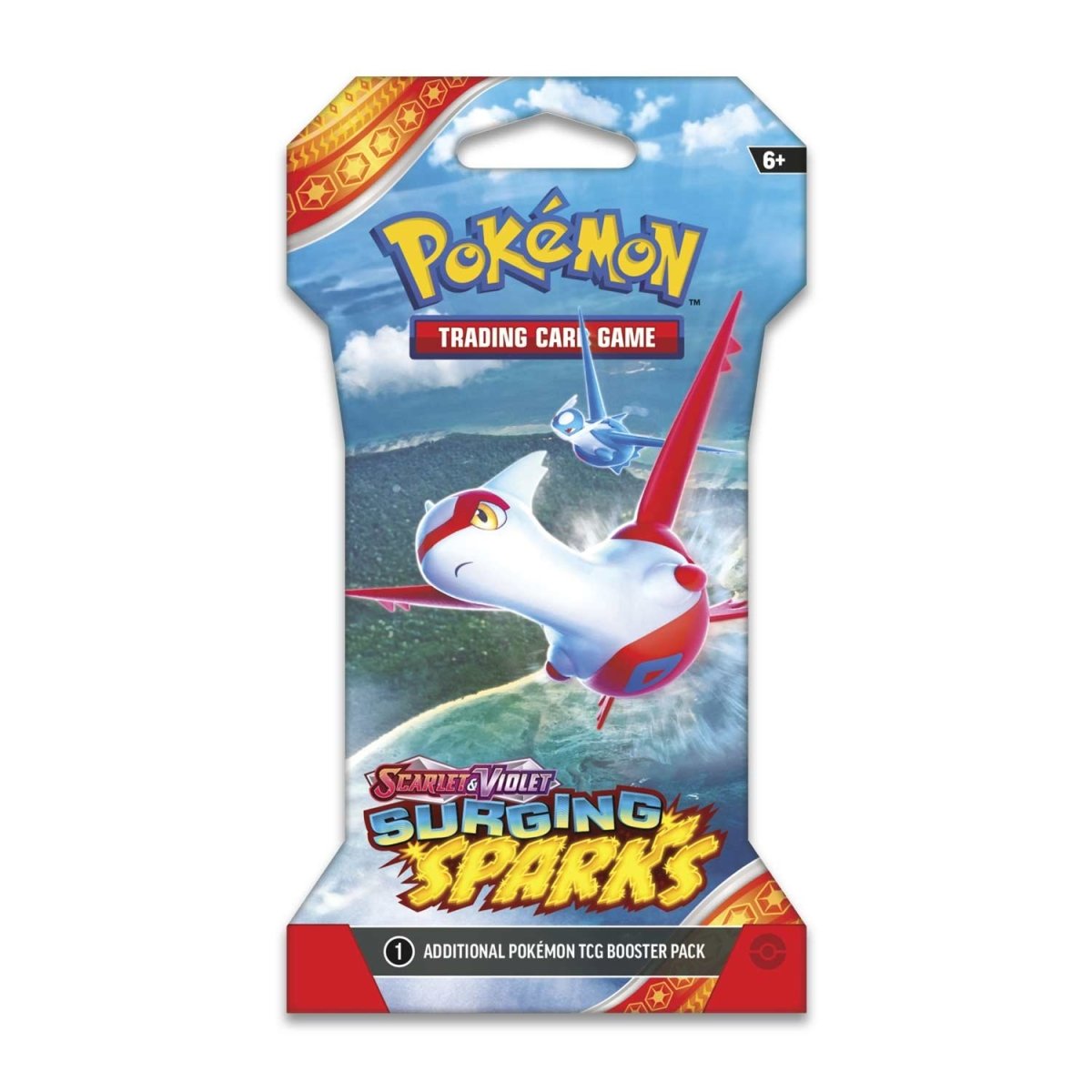 Pokemon TCG: Scarlet & Violet - Surging Sparks Sleeved Booster Pack Card Game Pokemon