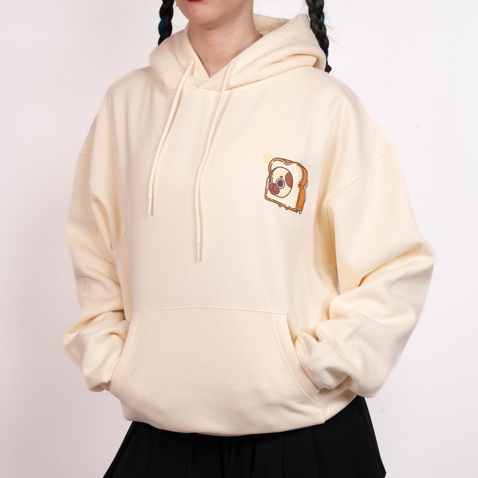 Puglie: Doughy Hoodie Clothing and Apparel Puglie