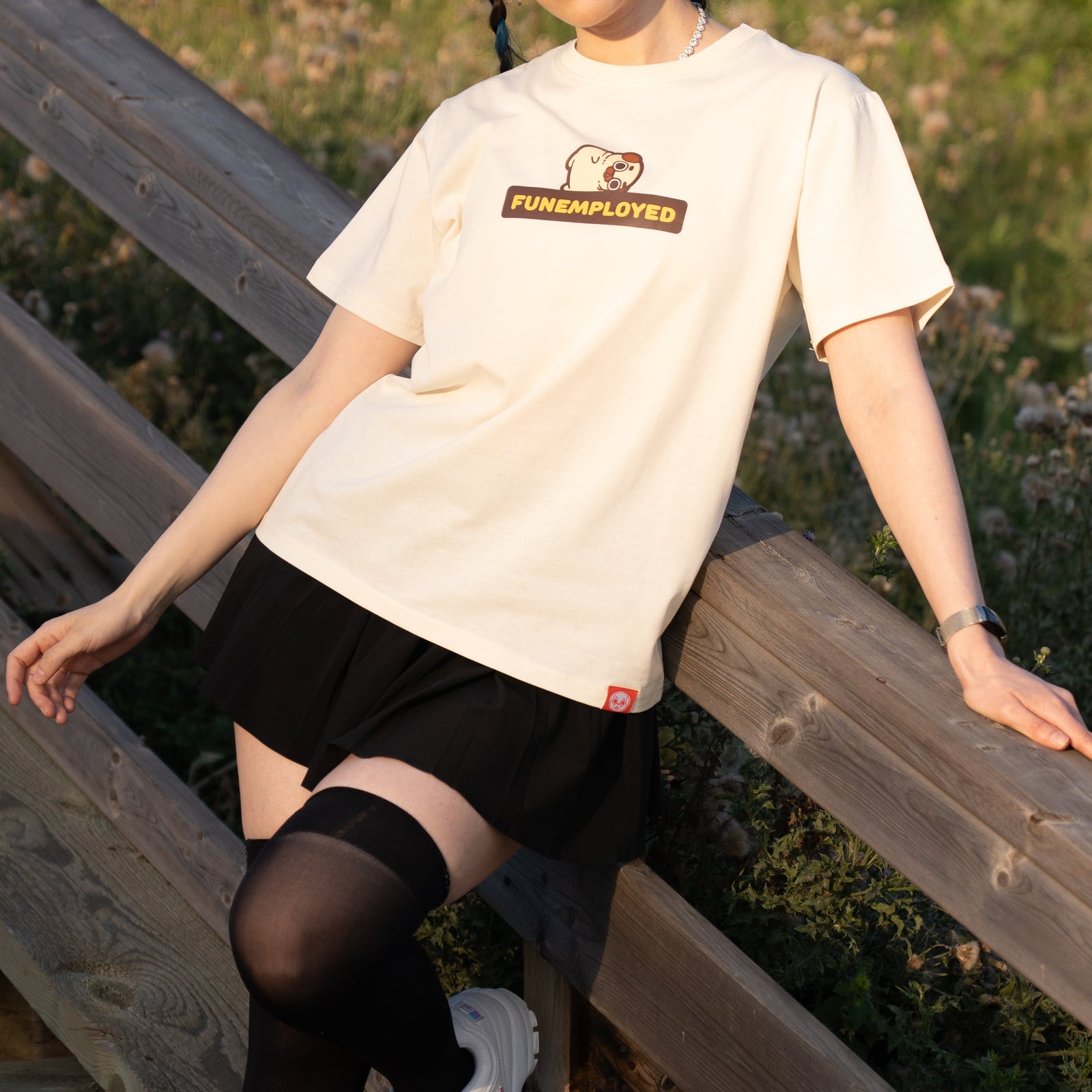 Puglie: Funemployed T-Shirt Clothing and Apparel Puglie