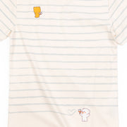 Milk Mocha Bear: Giordano x Milk Mocha Bear: Painting Stripes T-Shirts Milk Mocha Bear