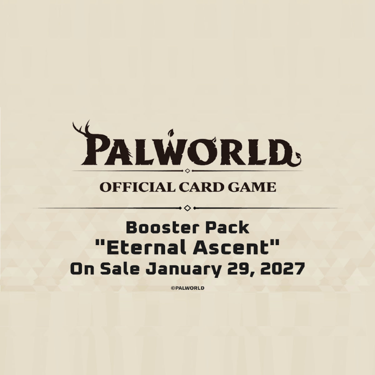 Palworld TCG: Eternal Ascent Series 3 Booster Box Card Game Bushiroad