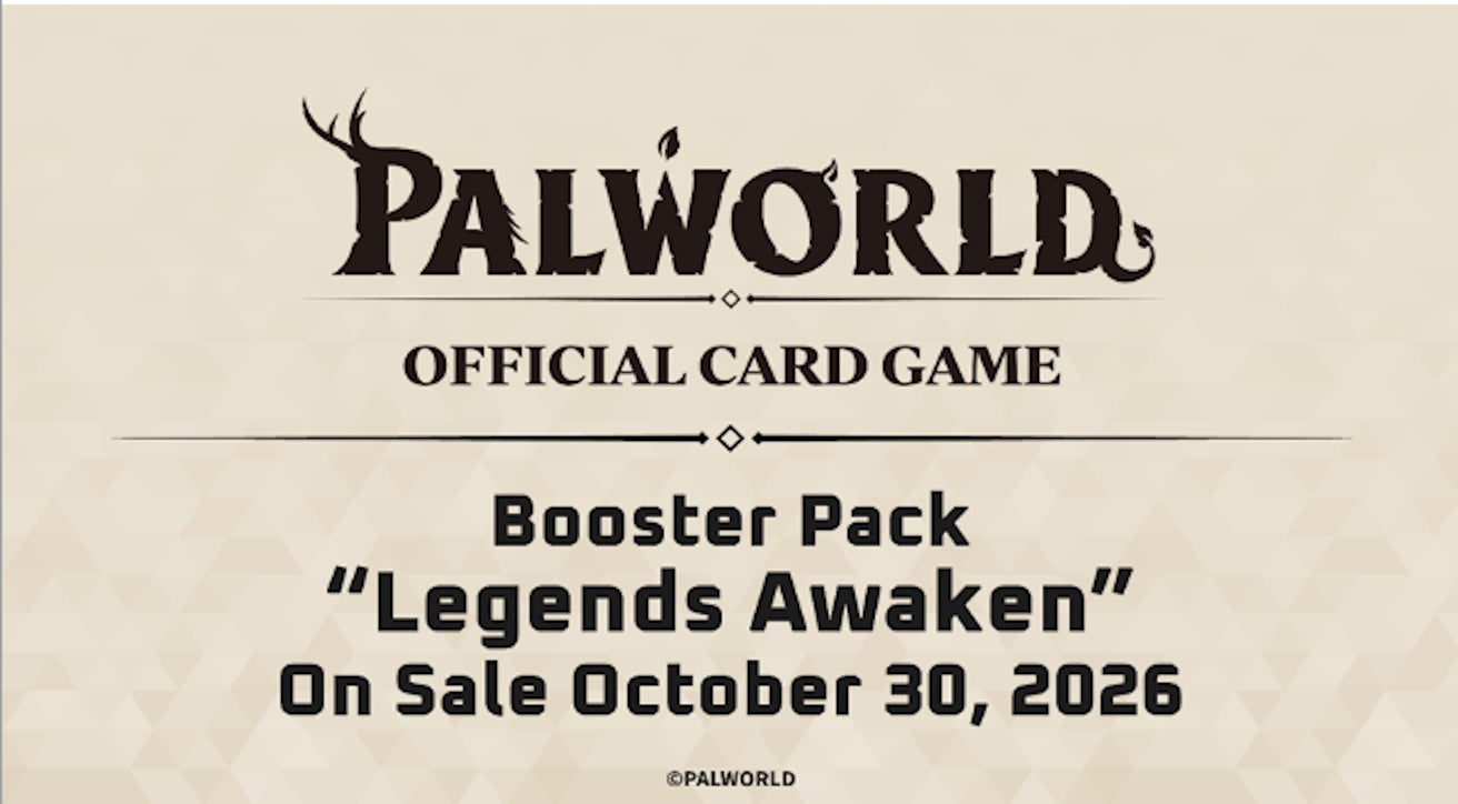 Palworld TCG: Legends Awaken Series 02 1st First Print Booster Box - 12 Packs Card Game Bushiroad